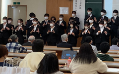 介護福祉学科設立20周年記念事業の様子
